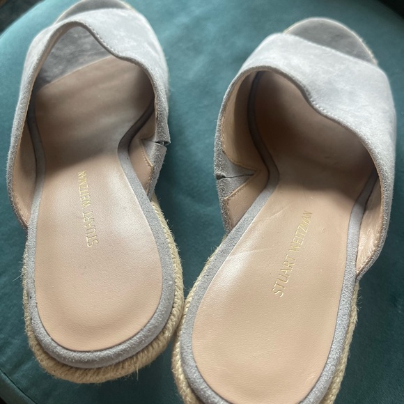 Stuart Weitzman Espadrille Wedge Sandal originally $395 - Picture 4 of 8